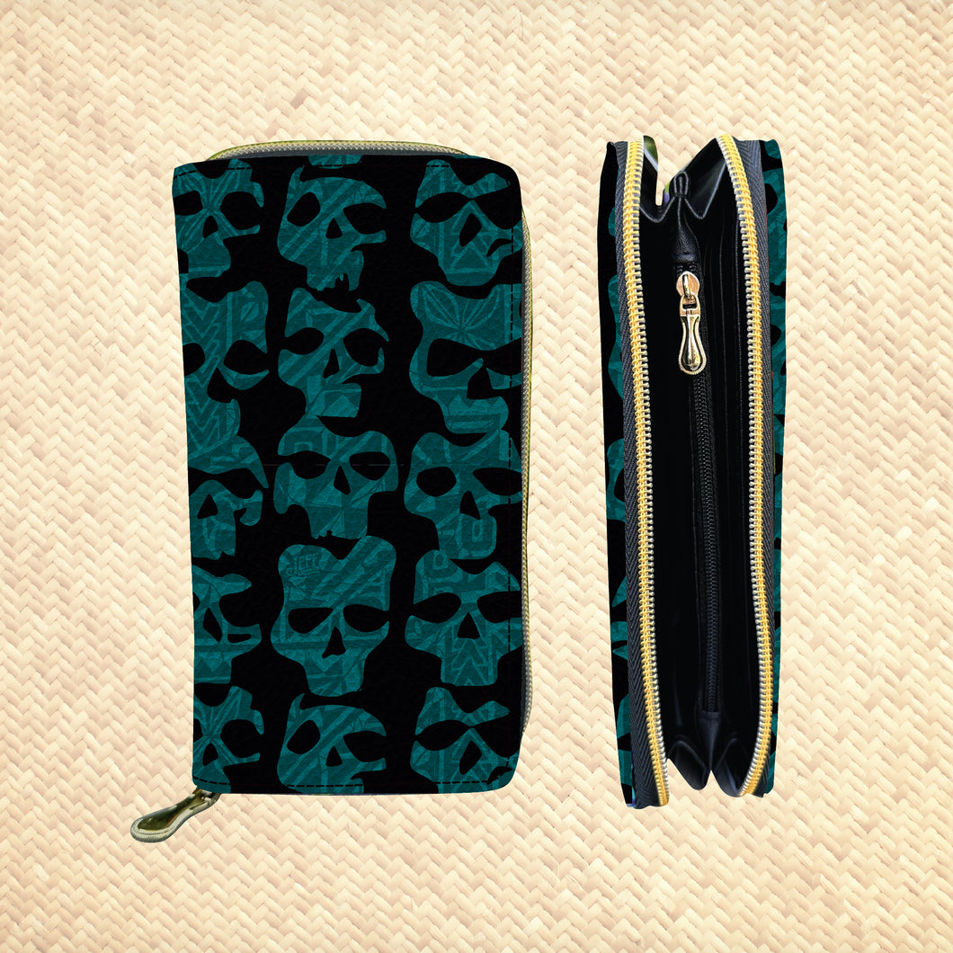 'Wall of Skulls' Zippered Wallet - Rolling Pre-Order / Ready to Ship!