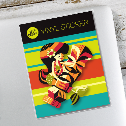 Jeff Granito's 'We Were Mer-Made' Vinyl Sticker - Ready to Ship!