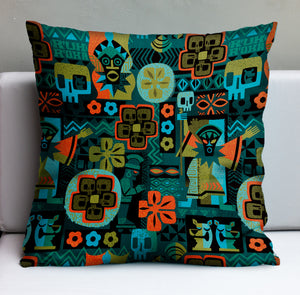 Jeff Granito's 'R'uh R'oha' Pillow Cover - Ready to Ship! (FREE SHIPPING in U.S.)
