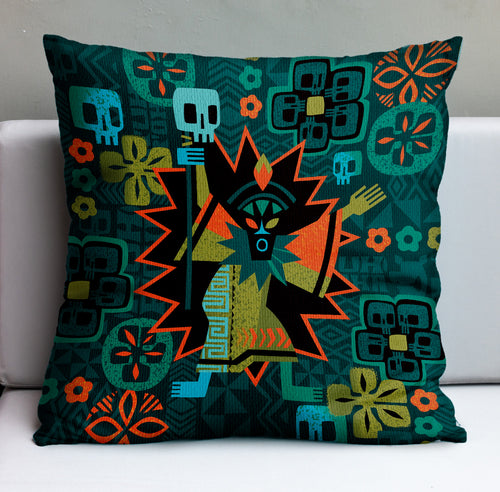 Jeff Granito's 'R'uh R'oha' Pillow Cover - Ready to Ship! (FREE SHIPPING in U.S.)