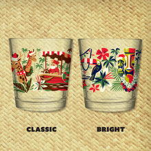 Jeff Granito's 'Backside of Christmas' Mai Tai Cocktail Glass (1) - Pre-Order!
