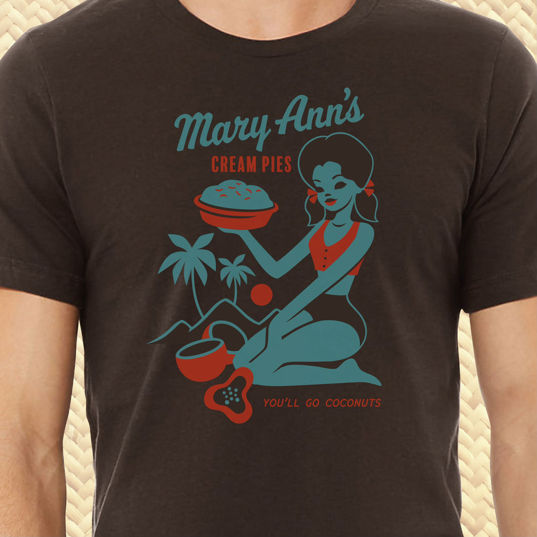 LAST CHANCE 'Mary Ann's Cream Pies' Unisex Tee