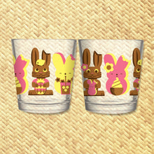 Jeff Granito's 'Marshmallow Bunnies' Mai Tai Cocktail Glass (1) - Ships Late March!