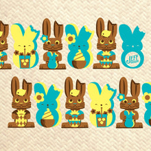 Jeff Granito's 'Marshmallow Bunnies' Mai Tai Cocktail Glass (1) - Ships Late March!