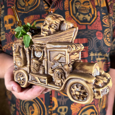Jungle Cruiser Tiki Mug, designed and sculpted by Thor - Limited Edition / Limited Time Pre-Order