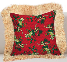 Happy Huladays Pillow Cover with Fringe - Ready to Ship!