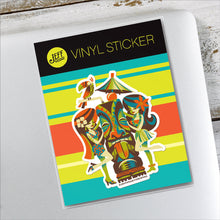 Jeff Granito's 'Menage A Tiki' Vinyl Sticker - Ready to Ship!