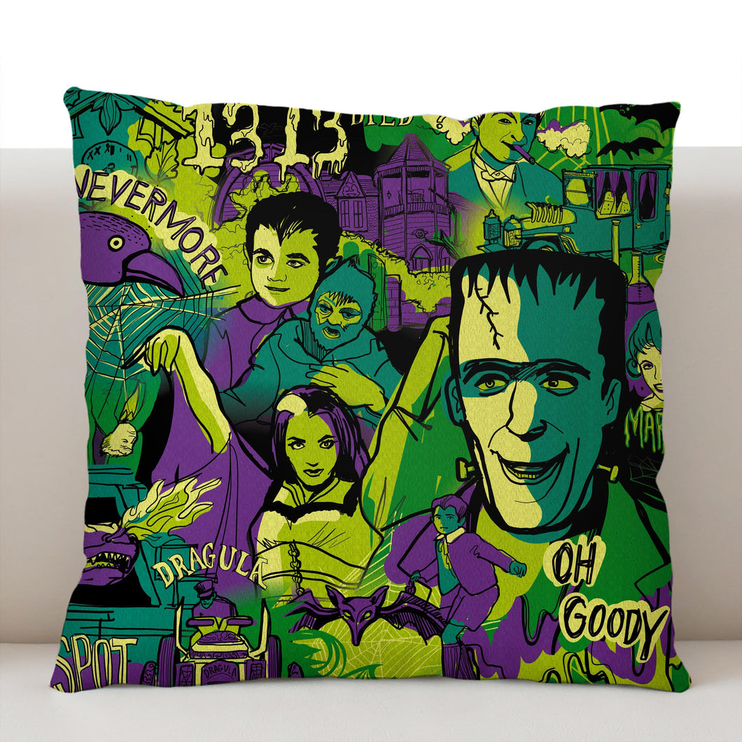 Jeff Granito's '13 Mockingbirds' Pillow Cover - Ready to Ship! (FREE SHIPPING in U.S.)