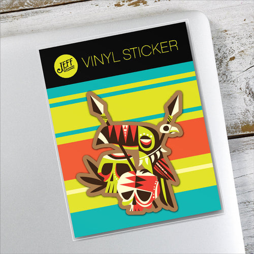 Jeff Granito's 'Toucannibal' Vinyl Sticker - Ready to Ship!