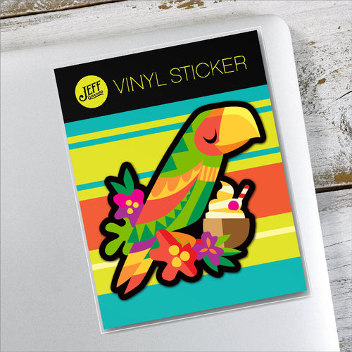 Jeff Granito's 'A Little Tweet' Vinyl Sticker - Ready to Ship!