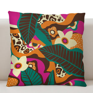 Jeff Granito's 'Birds of Paradise' Pillow Cover - Ready to Ship! (FREE SHIPPING in U.S.)