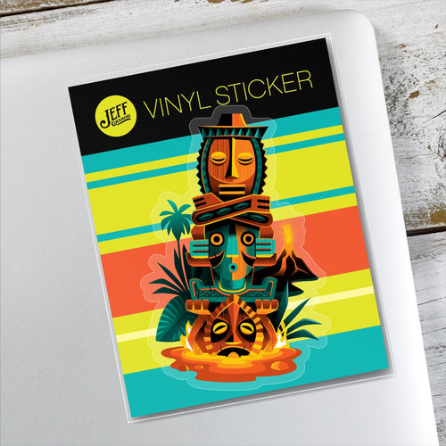 Jeff Granito's 'Gone With The Flow' Vinyl Sticker - Ready to Ship!