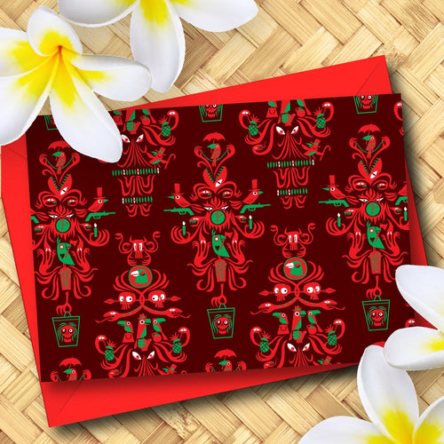 'Creepy Creepy Christmas' Greeting Card Set - Ready to Ship!