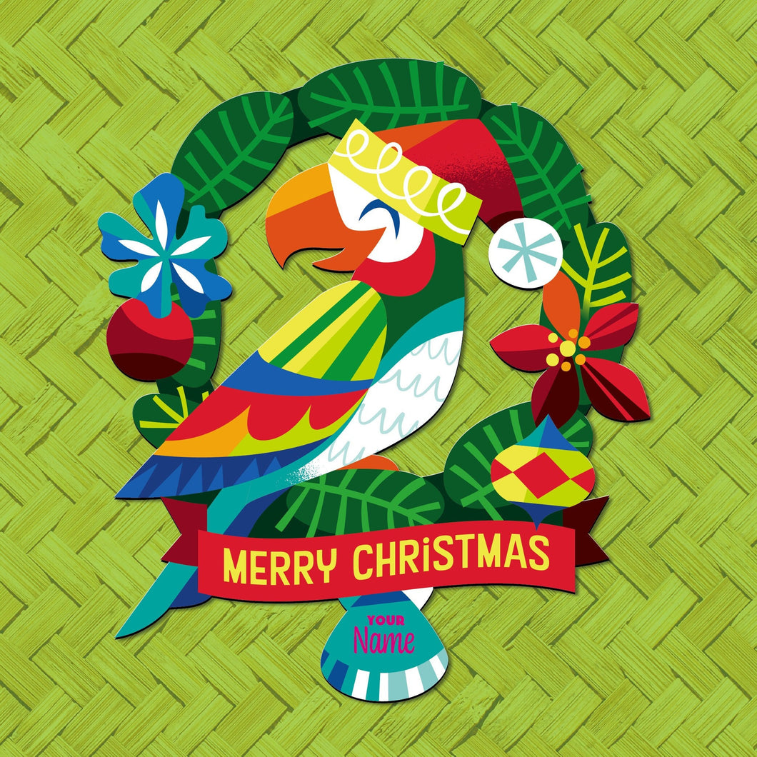 Jeff Granito's 'Feliz Noel' Personalized Metal Sign - Limited Time Pre-Order