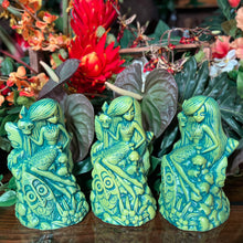 Jeff Granito's Be-Headed to the Altar Tiki Mug (Chartreuse), sculpted by Thor - Signed and Numbered Limited Edition of 55 - Ready to Ship!