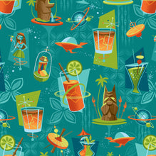 Jeff Granito's 'Cosmic Cocktails' Modern Fit with Flex Button-Up Shirt - Unisex - Ready to Ship! (FREE SHIPPING in U.S.)