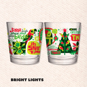 Jeff Granito's 'Jingle Birds' Mai Tai Cocktail Glass (1) - Pre Order