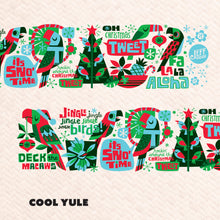 Jeff Granito's 'Jingle Birds' Mai Tai Cocktail Glass (1) - Pre Order