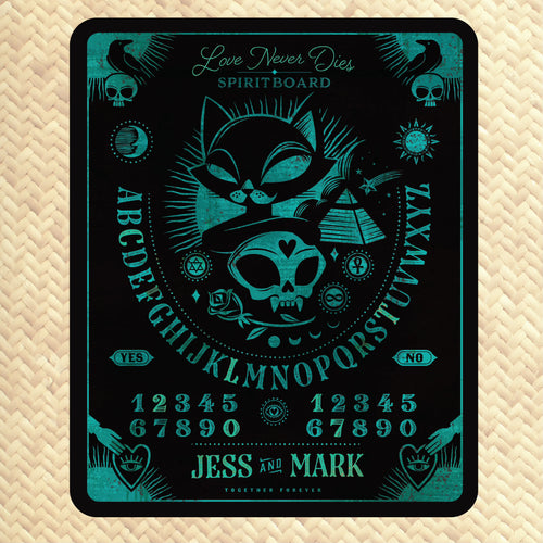 'Love Never Dies' Personalized Cozy Blanket - Pre Order