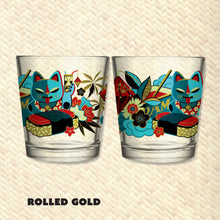 Jeff Granito's 'Mewsubi' Mai Tai Cocktail Glass (1) - Pre Order