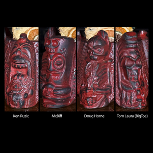 Nightmarchers Tiki Mug, designed by Doug Horne, BigToe, Ken Ruzic, McBiff, sculpted by Thor - Limited Edition of 500 / Limited Time Pre-Order (US shipping included)