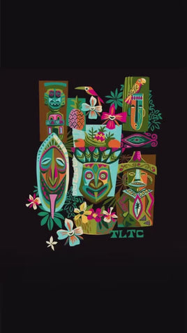 2025.03.12 PRODUCT TikiLand Day 2025 Lanai Enchantment and Logo Tees and Blue and Orange Mai Tai Glasses — Instagram DHHO2cjSNFR