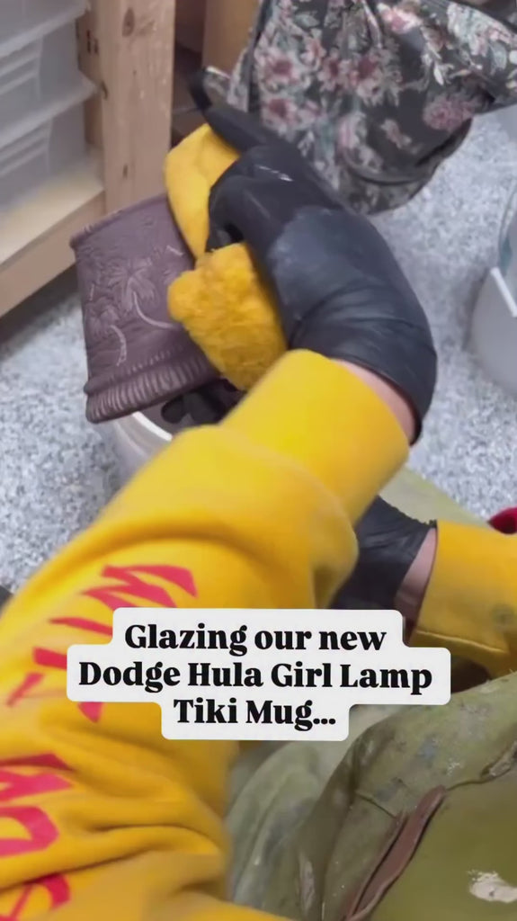 2026.02.11 PRODUCT Dodge Hula Girl Lamp Ceramic Tiki Mug Glazing — Instagram DUo1GIRjxFC