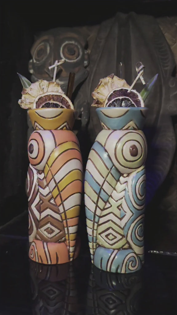 2026.07.02 PRODUCT Tiki tOnys Jungle Bird Ember and Lagoon Ceramic Tiki Mugs — Instagram DaT66DSKyRK