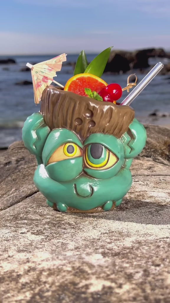 2025.01.26 PRODUCT Tiki tOnys King Coconut Blue and Red Ceramic Tiki Mugs — Instagram DFTP3W7yyqY