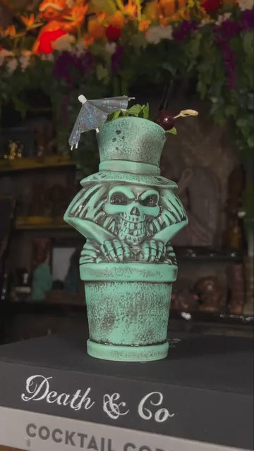 2024.11.08 PRODUCT Thors Haunted Hatbox Ceramic Tiki Mug — Instagram DCIW2TOysvg