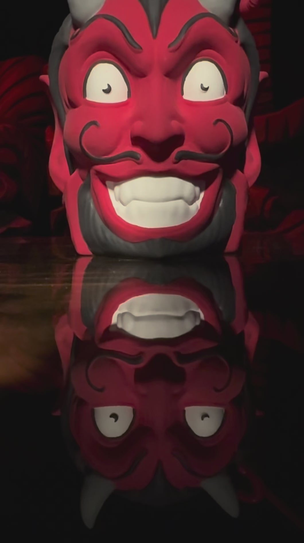 Funhouse Fiend (Devil of the Dark Ride) - Ceramic Tiki Mug