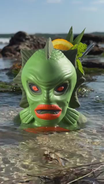 2025.10.11 PRODUCT Jeff Granitos Creature Feature Aqua Lagoon and Green Swamp Tiki Mugs — Instagram DPr3YQEkrsM