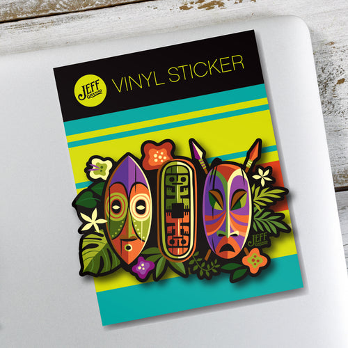 Jeff Granito's 'Shields' Vinyl Sticker - Ready to Ship!