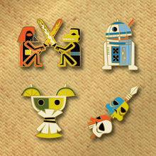 'Star Bars' Enamel Pin Set of FOUR (4) - Pre-Order