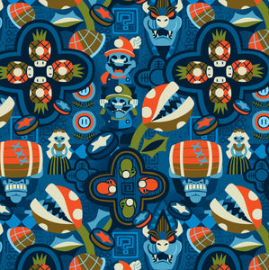 Jeff Granito's 'Pineapple Power-Up' Modern Fit with Flex Button-Up Shirt - Unisex - Ready to Ship!