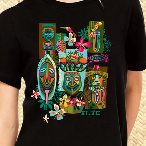 TikiLand Day 2025 'Lanai Enchantment' - Womens Tee - Ready to Ship!