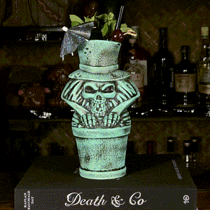 Thor's Haunted Hatbox Tiki Mug – Tikiland Trading Co. Thor's Haunted Hatbox Tiki Mug – Tikiland Trading Co.