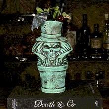 Thor's Haunted Hatbox Tiki Mug - DECOR USE ONLY - Ready to Ship! (FREE SHIPPING in U.S.)