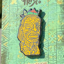 Tiki tOny's Cannibal of Doom Enamel Pin - Ready to Ship!