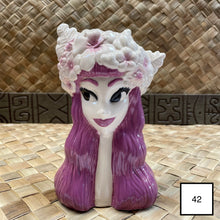 Critterosity's Floral Tiki Goddess Tiki Mug - Purple - Limited Spring Edition - Whoopsies! - Ready to Ship!
