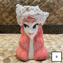 Critterosity's Floral Tiki Goddess Tiki Mug - Peach - Limited Spring Edition - Whoopsies! - Ready to Ship!