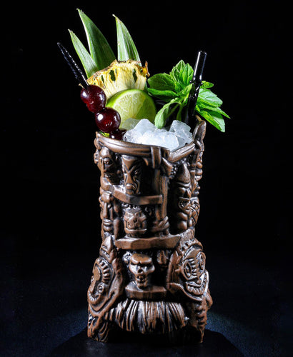 TikiLand Mug Society exclusive release: Mug of Mugs - TikiLand Mug Society Edition 2021 - Designed by Thor, Lost Tiki, Tiki tOny and Sculpted by THOR - Ready to Ship!