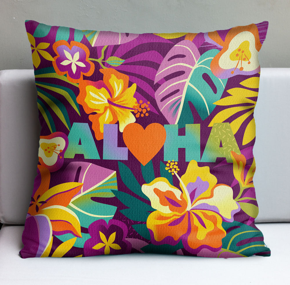 Aloha Garden Pillow Cover - Ready to Ship!