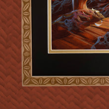 TikiLand Trading Co. 'Tropical Leaf' Etched Bamboo Frame - Fits 11 X 14 Inch Prints - Ready to Ship!