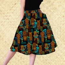 TikiLand Trading Co. 'The Four Tikis' - Aloha Skirt by  Doug Horne, BigToe, Atomikitty, Thor, Jeff Granito - Ready to Ship!