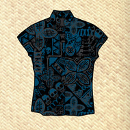 Jeff Granito's 'Danger A-Head' - Women's Aloha Shirt
