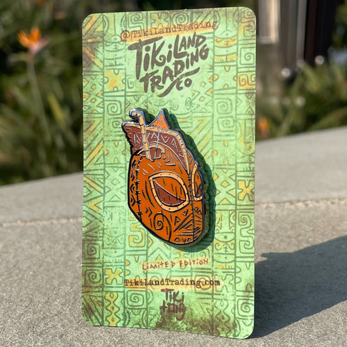 Tiki tOny's Beachcomber Bombardier Enamel Pin - Ready to Ship!