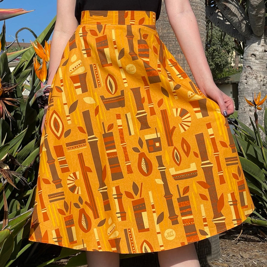 Jeff Granito's 'Rum Trader' - Aloha Skirt - Ready-To-Ship!