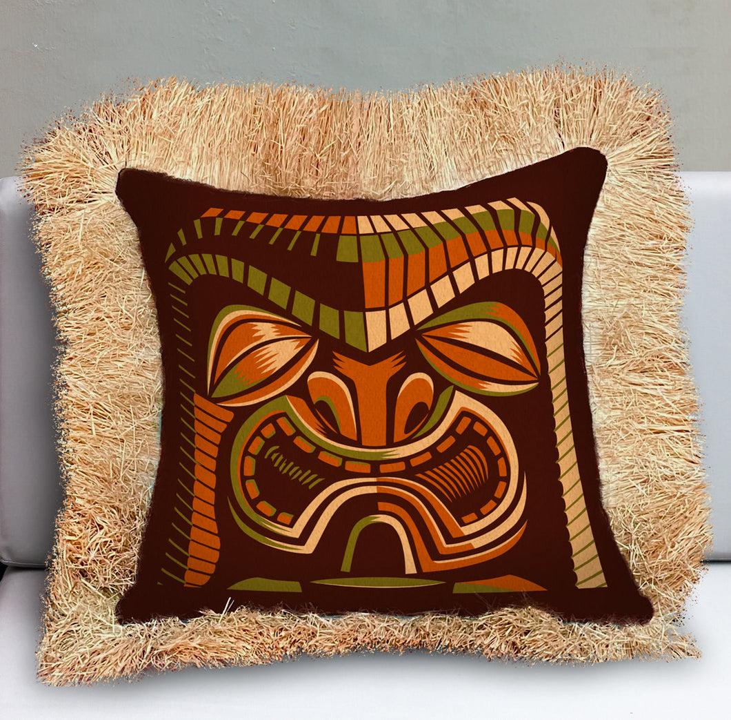 TikiLand Trading Co. - 'Expressions of the South Pacific' Pillow Cover - Ready to Ship!