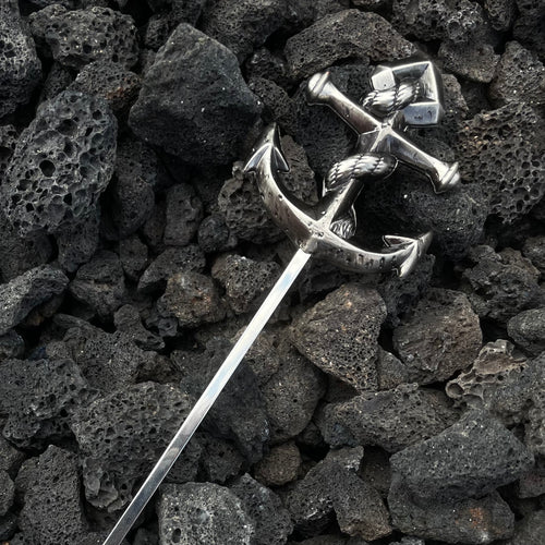 Thor's 'Anchor' Sculpted Metal Swizzle Stick - Ready-To-Ship!